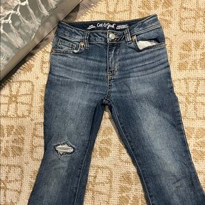 Cat & Jack kids  Distressed Denim Jeans